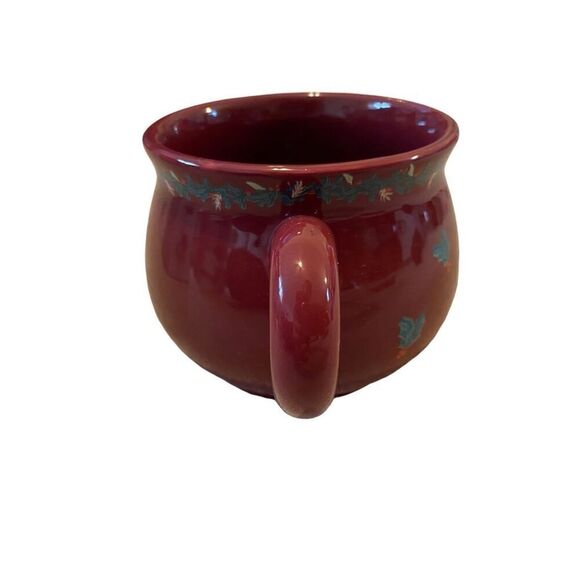 Oversized Snowman Ceramic Coffee Mug Soup Christmas Xmas Holiday - Picture 4 of 8